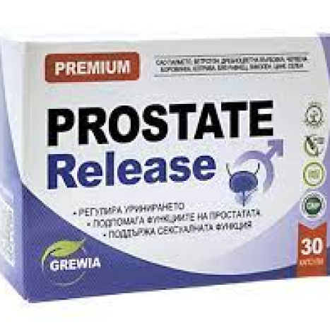 GREWIA Prostate Release for the prostate x 30 caps