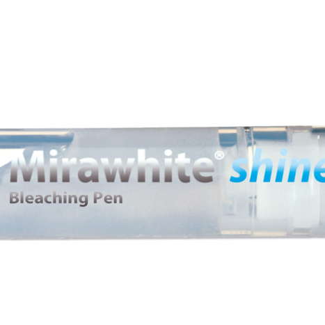 MIRADENT Whitening pencil with active oxygen, also suitable for sensitive teeth; peroxide-free