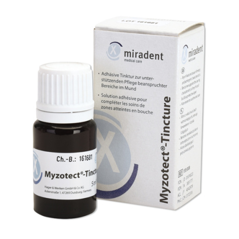 MIRADENT Tincture with aloe, benzoin and myrrh for the treatment of canker sores, herpes lesions 5ml