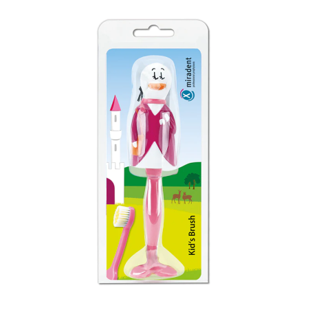 MIRADENT Children's toothbrush with a duck cap, for children over 3 years old