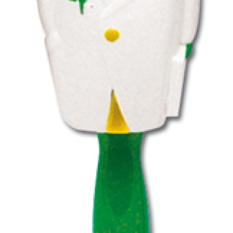 MIRADENT Children's toothbrush with parrot cap, for children over 3 years old
