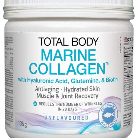 TOTAL BODY MARINE COLLAGEN Рибен колаген с хиалуронова киселина, глутамин и биотин прах х 135g