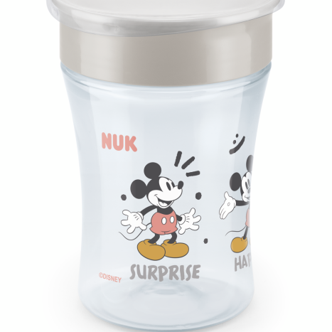 NUK Чаша Magic Cup 230 мл., 8+ мес., Mickey, Бежова