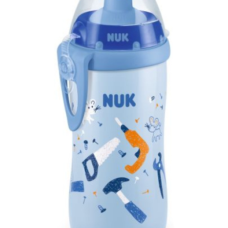 NUK Junior Cup 300 мл., с клапа, 24+ мес., Син