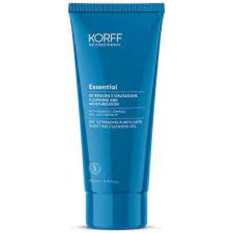 KORFF ESSENTIAL CLEANSING Face wash and cleansing gel for mixed and oily skin 200ml