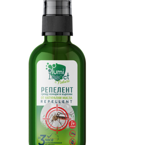 LUMI INSECT 100% NATURAL Repellent against ticks and mosquitoes 1+g 50ml