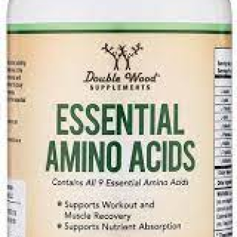 DOUBLE WOOD Essential Amino Acids Есенциални Аминокиселини за тонус и енергия х 225 caps