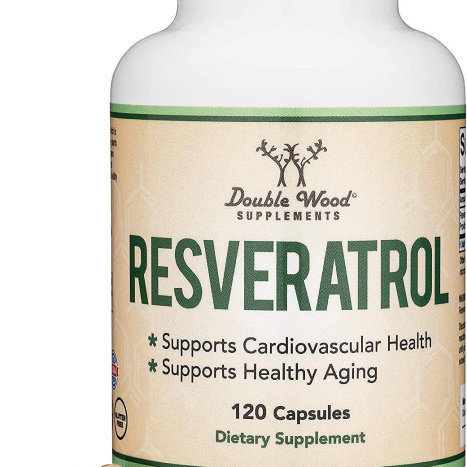 DOUBLE WOOD Resveratrol Resveratrol for the heart x 120 caps