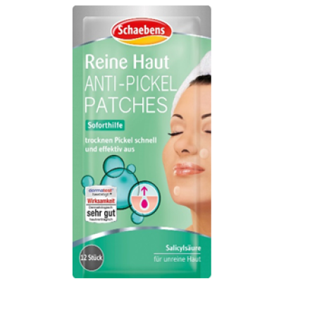 SCHAEBENS REINE Haut Anti-Pickel Patches Лепенки за пъпки  x 12