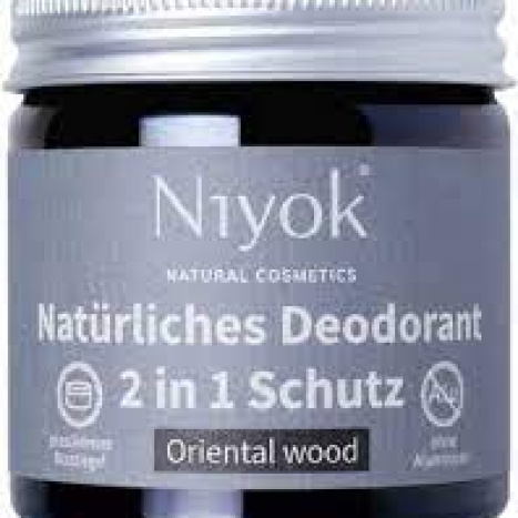 NIYOK ORIENTAL WOOD natural deodorant 2 in 1 protection сив