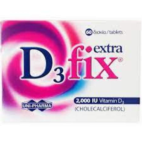 D3FIX extra 2000 IU Vitamin D3 x 60tabl