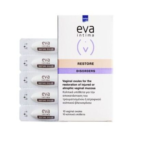 EVA INTIMA Restore Ovules за образуването на защитен филм върху вагиналната лигавица x 10