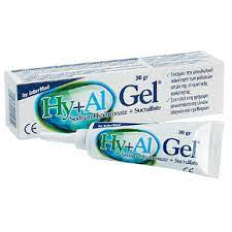 HY+AL Gel укрепва меките тъкани в устната кухина 30g