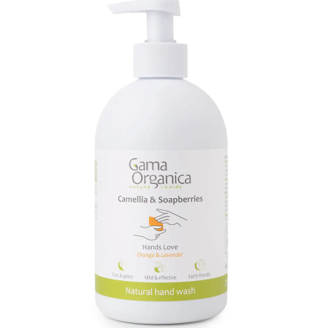GAMA ORGANICA Натурален сапун за ръце с Портокал и Лавандула 485ml