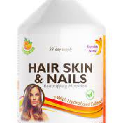 SWEDISH NUTRA SKIN HAIR & NAIL Бюти коса, кожа и нокти комплекс течна формула 500ml