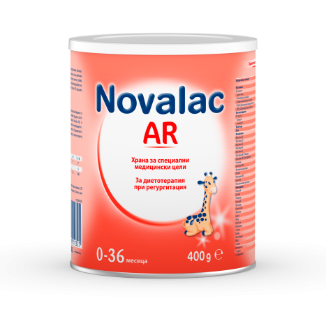 NOVALAC AR Специална млечна формула за кърмачета при регуритация 0-36 месеца 400g