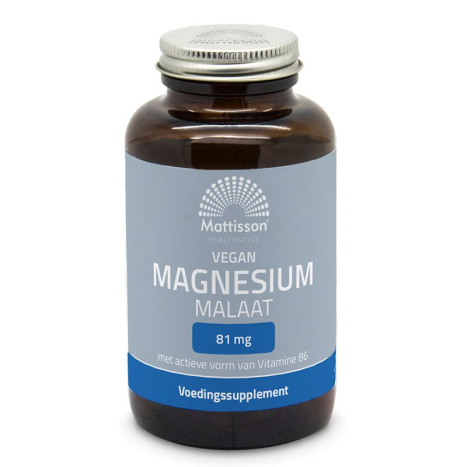 MATTISSON Vegan MAGNESIUM MALAAT Магнезий (малат) х 90 caps