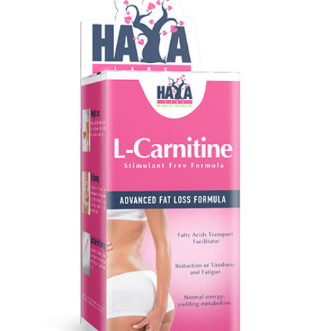HAYA LABS L-CARNITINE Л-карнитин 250mg x 60 caps