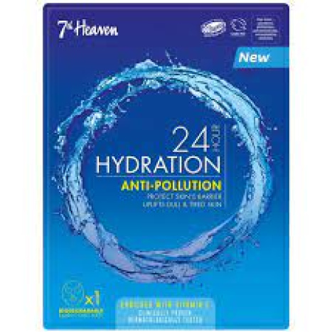 7th HEAVEN 24hr hydration mask- Anti-pollution-макса за лице NEW 16 g