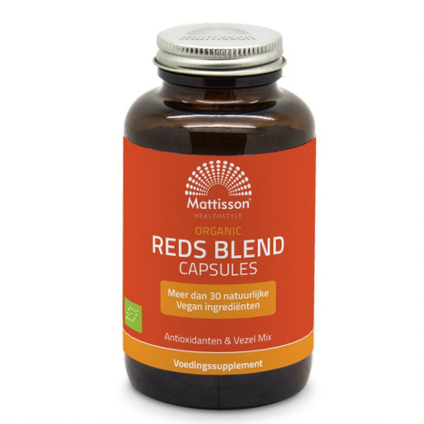 MATTISSON Organic Red Blend Антиоксиданта формула от червени плодове и зеленчуци органик x 180 caps