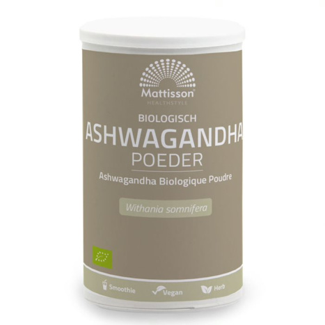 MATTISSON Biologisch Ashwagandha Poeder Ашваганда БИО x 200 g powder