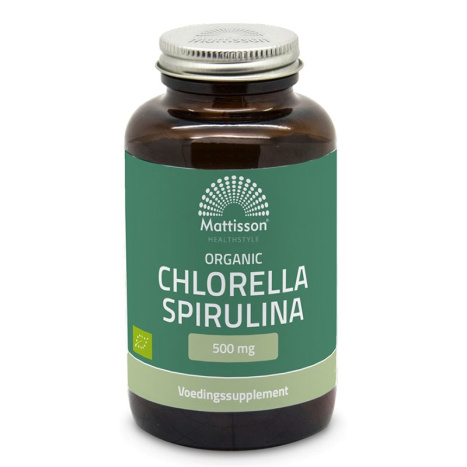 MATTISSON Organic Chlorella Spirulina БИО Хлорела + Спирулина х 240 tabl