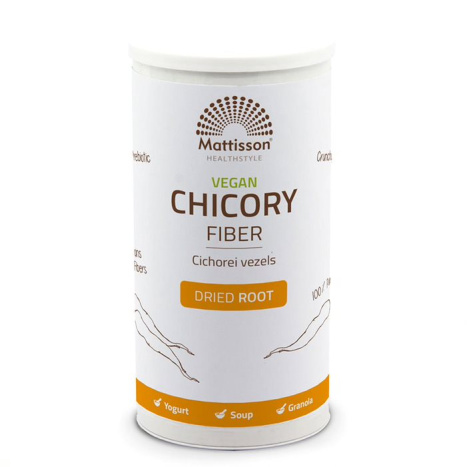 MATTISSON Vegan Chicory fiber dried root - Cichorei vezels Веган Фибри от корен на цикория х 200 g powder
