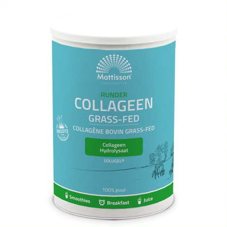 MATTISSON Runder Collageen Grass-Fed Solugel® Говежди колаген хидролизат Solugel®  x 300 g powder