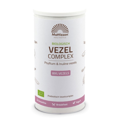 MATTISSON Biologisch Vezel Complex Комплекс от органични фибри (хуск + инулин) x 275 g powder