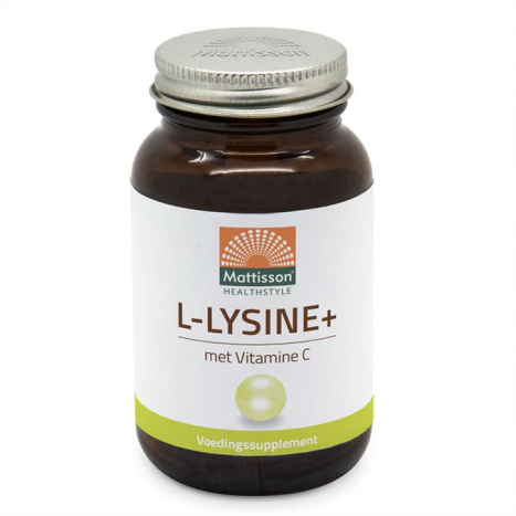 MATTISSON L-Lysine + met Vitamine C Л-Лизин + Витамин С х 90 caps