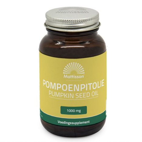 MATTISSON Pompoenpitolie Масло от тиквено семе + витамин Е х 60 caps
