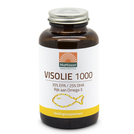 MATTISSON Visolie 1000 Рибено масло 1000 mg (EPA 350 mg DHA 250 mg) x 90 caps