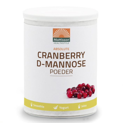 MATTISSON Absolute Cranberry D-Mannose Poeder Червена Боровинка + D-Маноза х 100 g powder