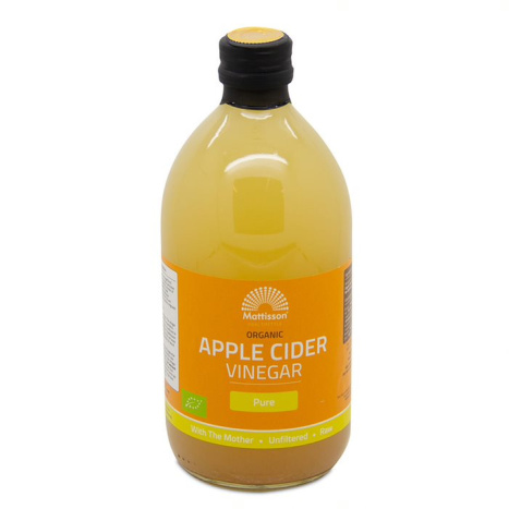 MATTISSON Organic Apple Cider Vinegar Pure Ябълков оцет Органик х 500 ml
