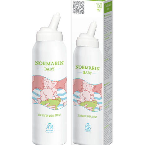 NORMARIN BABY спрей за нос изотоничен р-р морска вода 2м+ 150ml