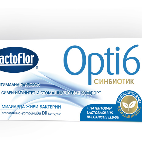 LACTOFLOR OPTI 6 синбиотик x 12 caps