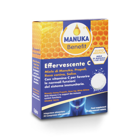 MANUKA BENEFIT Витамин С и мед от Манука x 20 eff tabl