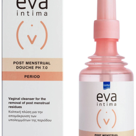 EVA INTIMA Post-Menstrual Douche pH 7.0 вагинален разтвор за почистване и премахване на следменструални остатъци 147ml