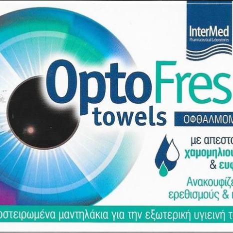 OPTOFRESH towels кърпички за очи x 20