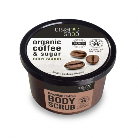 ORGANIC SHOP Body scrub Brazilian Coffee 250ml