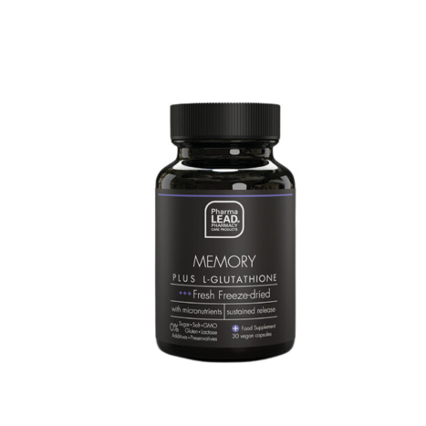 PHARMALEAD BLACK RANGE MEMORY PLUS L-GLUTATHIONE за добра памет x 30 caps