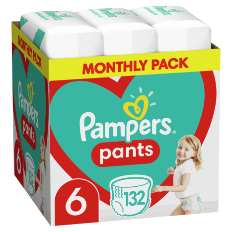 PAMPERS гащи MSB S6 14-19kg x 132