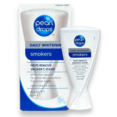 PEARL DROPS SMOKERS избелваща паста за зъби за пушачи 50ml