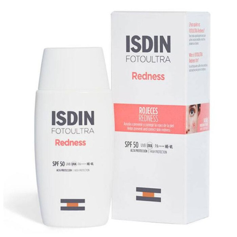 ISDIN FOTOULTRA REDNES Слънцезащитен флуид при кожа склонна към зачервяване SPF50+ 50ml