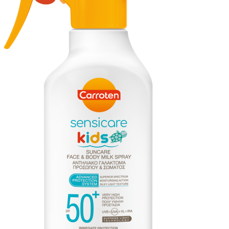 CARROTEN PROTECT KIDS SPF50+ Слънцезащитно мляко спрей 270ml
