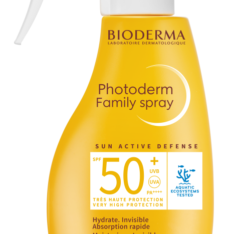 BIODERMA PHOTODERM SPF50+ Слънцезащитен спрей за чувствителна кожа 300ml специална цена