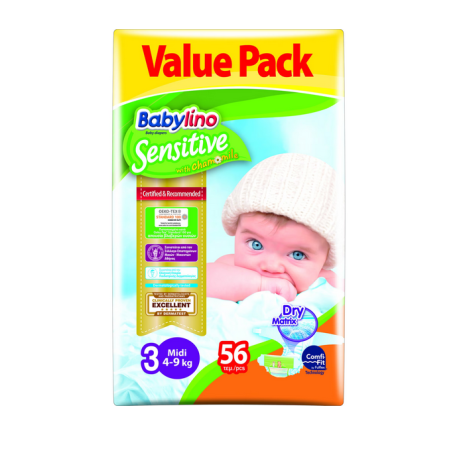 BABYLINO COTTON SOFT N3 VP 4-9кг х 56