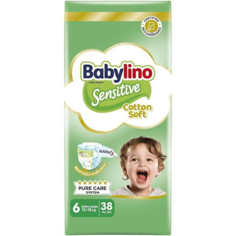 BABYLINO COTTON SOFT N6 VP 13-18кг х 38