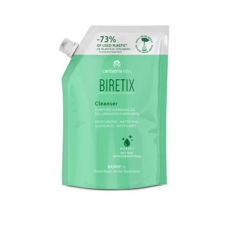 BIRETIX Почистващ гел за мазна кожа-REFILL 400 ml/12572R1