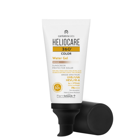 HELIOCARE 360 WATER GEL COLOR BEIGE-Слънцезащитен свръхлек хидратиращ гел с оцветен-светъл SPF 50+ 50 ml/19679-01